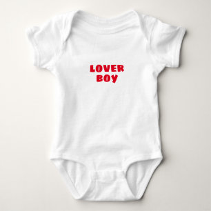 Body Mignonne Amusante Enfant Lover Boy Boy Bodysuit