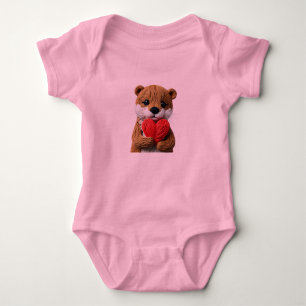 Body Mignonne art de la laine Loutre adorable