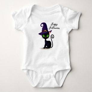 Body Mignonne Black Cat Baby Bodysuit