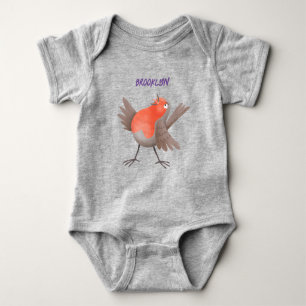 Body Mignonne chanteuse rouge caricature bébé bodysuit