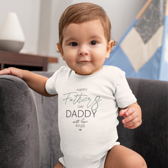 Body Mignonne Fête des pères Bodysuit bébé (Créateur téléchargé)