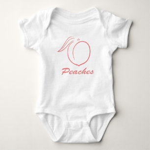 Body Mignonne, Peaches Bodysuit bébé, Un morceau