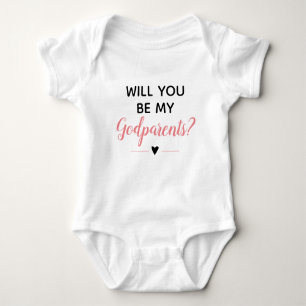 Body Mignonne Rose Seras-Tu Mes Parents