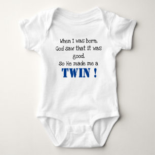 Body Mignonne Twin Dit Bodysuit Bébé
