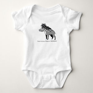 Body Mignonne Visayan warty PIG -Amoureux des animaux -