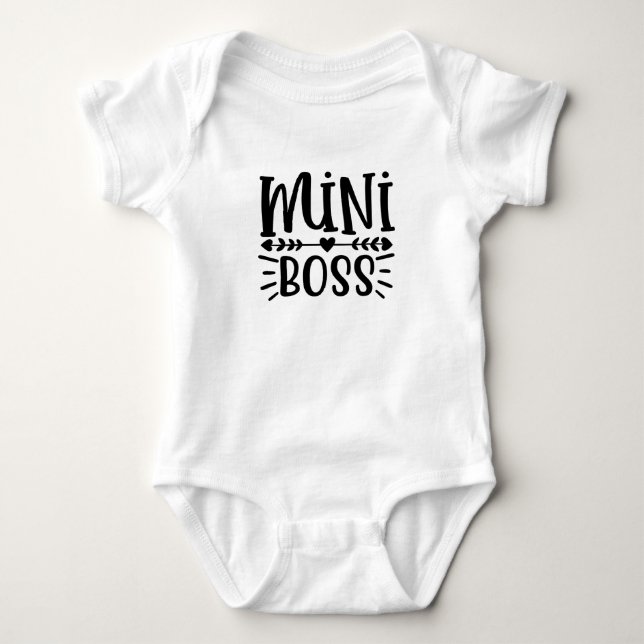 Body Mini Boss Unisex (Devant)