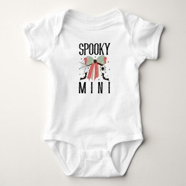 Body mini correspondance d'Halloween effrayant  (Devant)