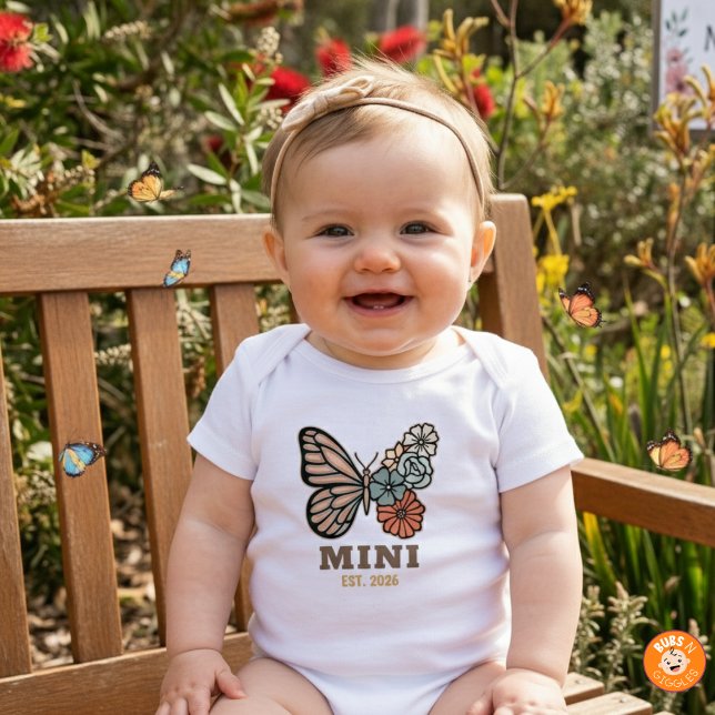 Body Mini Papillon avec tenue assortie à l'année EST pe (Créateur téléchargé)
