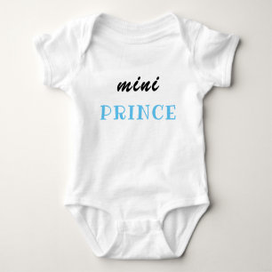 Body Mini Prince, Baby shower, Nouveau-né Garçon,