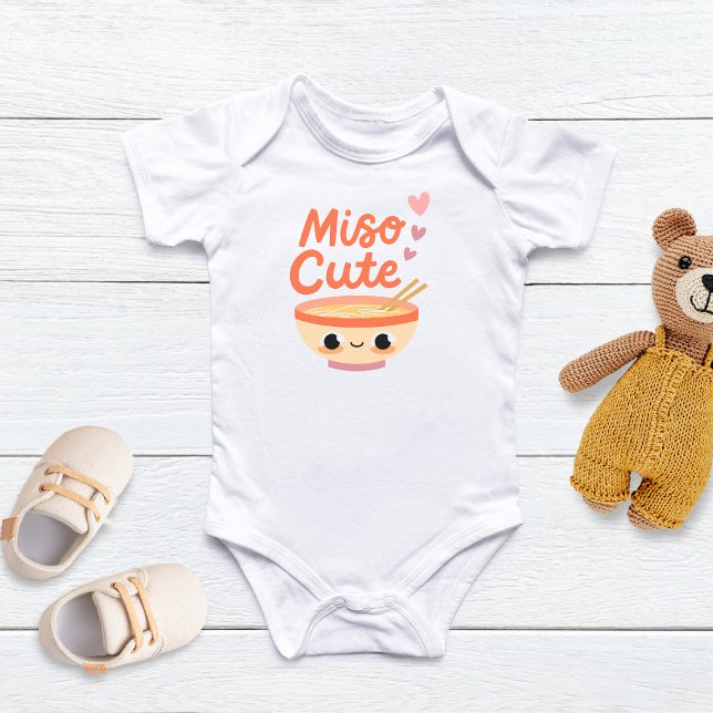 Body Miso Cute Baby , Adorable Ramen-Themed Baby Gift,  (Créateur téléchargé)