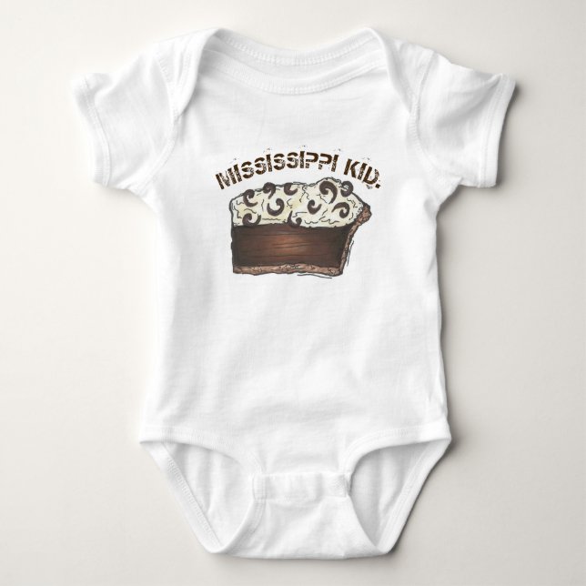 Body Mississippi MS Kid Chocolat Boue Pie Mudpie Slice (Devant)