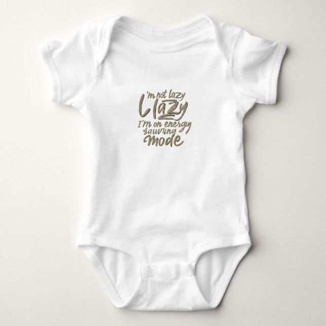Body Mode économie d'énergie" Bodysuit bébé (Devant)