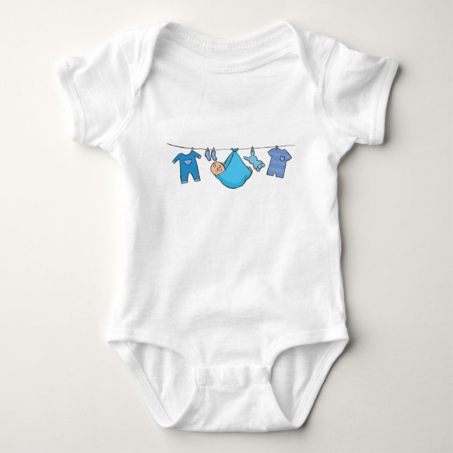 Body Modèle baby shower créatif pour garçon (Devant)