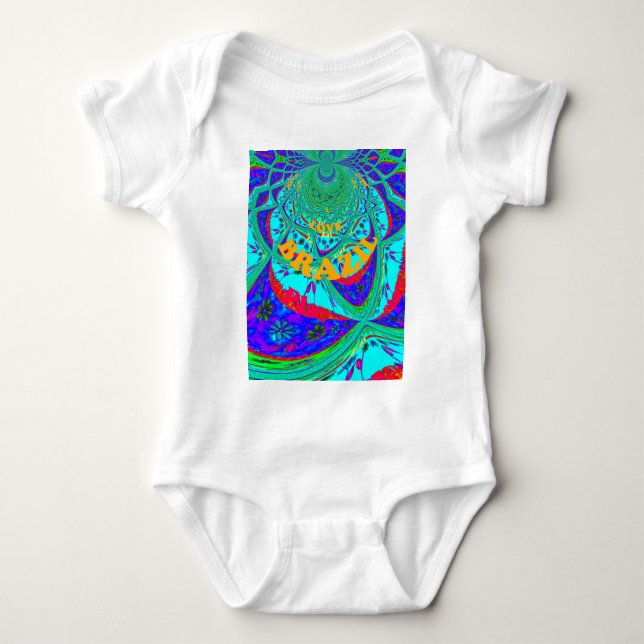 Body Modèle floral dynamique : Hommage brésilien Manger (Devant)