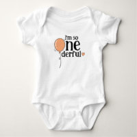 Moderne Cute Orange Ballon Anniversaire