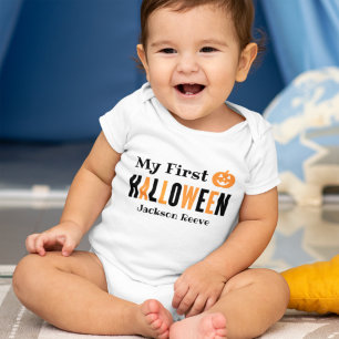 Body Moderne Orange Schwarze Mein erstes Halloween mit 