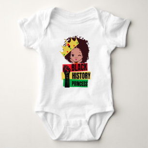 Body Moins d'Histoire de Mois Princesse Black Girl Magi