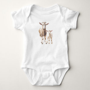 Body Momma et bébé chèvre enfant, Baby shower, cadeau b