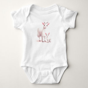 Body Momma et bébé lama, Crea, Baby Farm Animaux