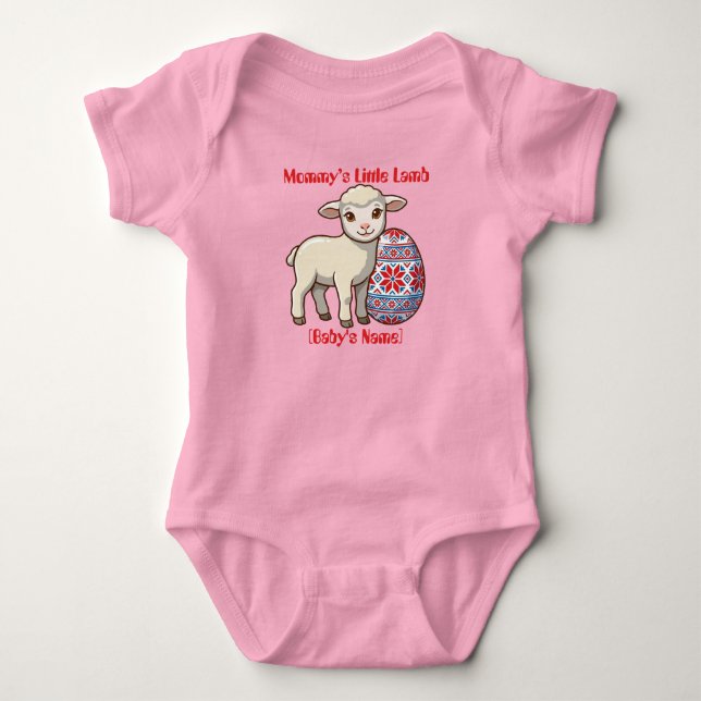 Body Mommy’s Little Lamb Baby Bodysuit | Personalized (Devant)