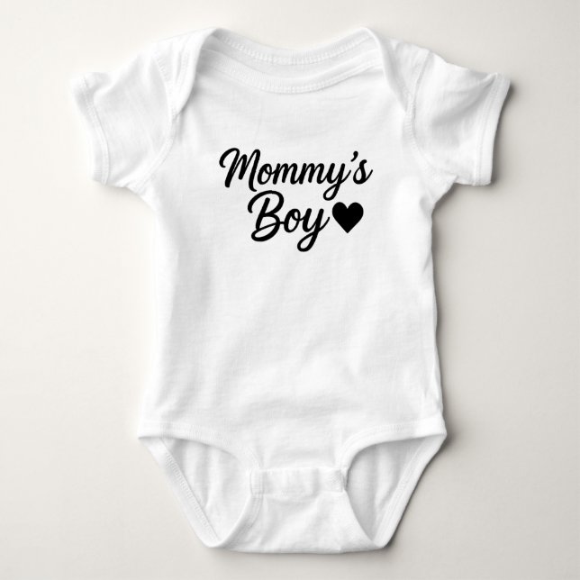 Body Mommy's Boy Baby Bodysuit - Adorable Infant  (Devant)