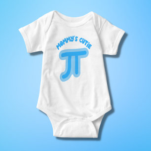 Body Mommy's Cutie Pi - Cute Pie Day Baby Bodysuit