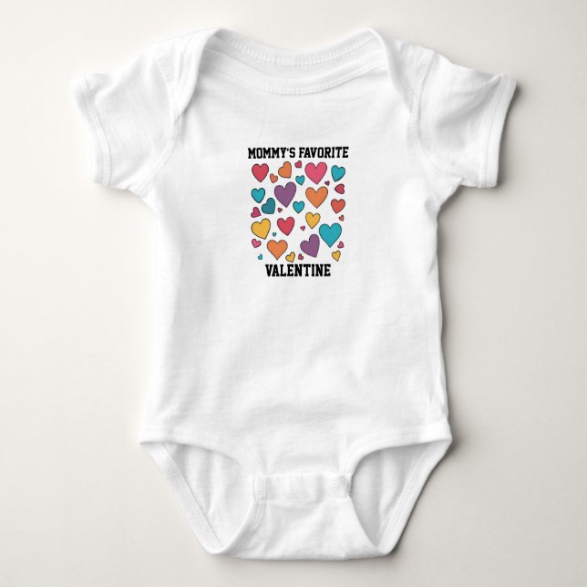 Body Mommy's Favorite Valentine Sweet Hearts Design (Devant)