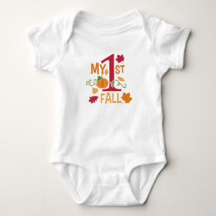 Body Mon 1er Automne - Joli Bodysuit Automne pour bébé