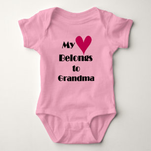 Body Mon coeur appartient à la grand-maman