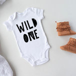 Body Mon Enfant "Wild One" Un Pièce Unique Funny<br><div class="desc">Mon Enfant "Wild One" Un Pièce Unique Funny Baby Bodysuit</div>