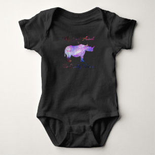 Body Mon esprit animal le Chubby Unicorn adorable Rhino