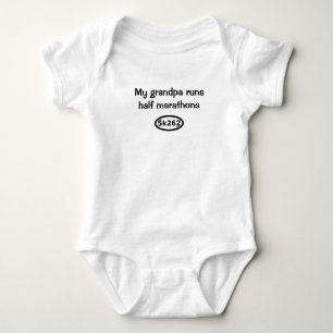Body Mon grand-papa court demi de marathons