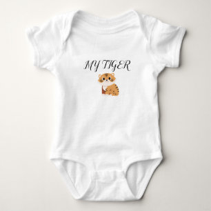 Body Mon maillot de bébé design tigre