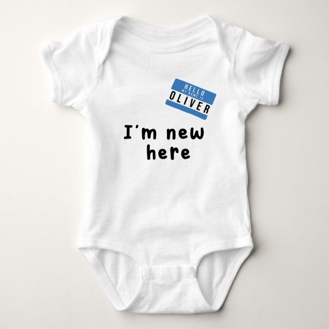 Body Mon nom est Oliver Je suis nouveau ici (Devant)