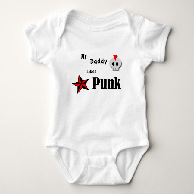 Body Mon papa aime le punk (Devant)