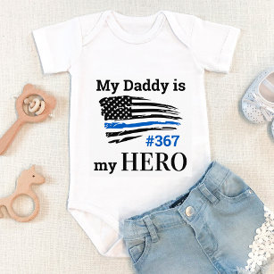 Body Mon papa est mon héros Police de la Ligne Bleue Mi