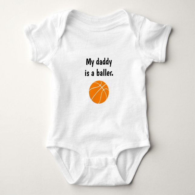Body "Mon papa est nul." Basket-ball (Devant)