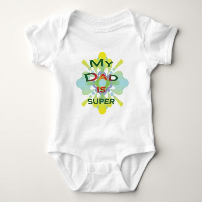 Body Mon papa est superbe (Devant)