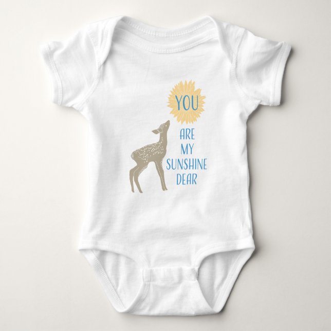 Body Mon Père Bébé Deer Vous Êtes Mon Soleil (Devant)