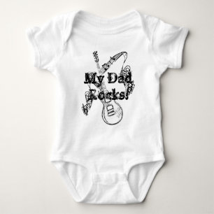 Body Mon père Rocks T-shirt - Cadeau pour papa