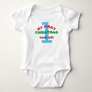 BODY MON PREMIER BÉBÉ DE NOËL CADEAU PERSONNALISÉ