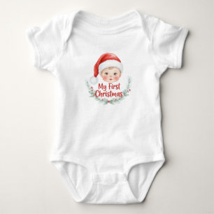 Body Mon premier bébé Noël Pine Fêtes