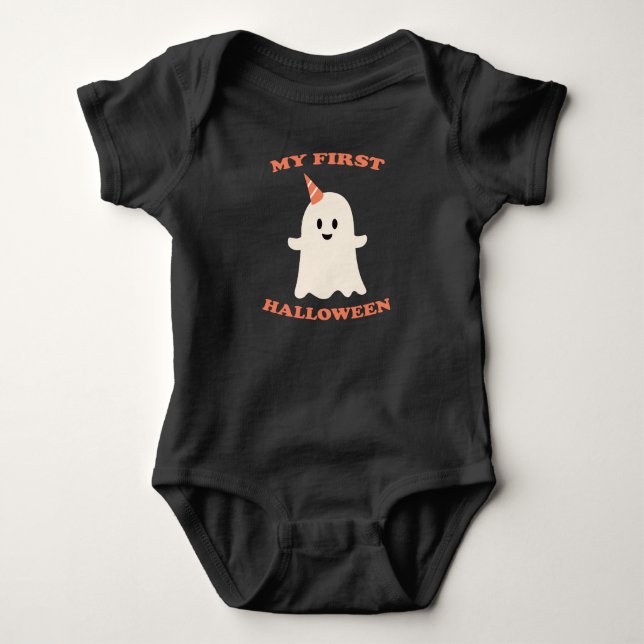 Body Mon premier costume d'Halloween pour bébé garçon o (Devant)