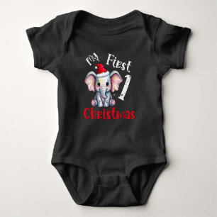Body Mon premier éléphant de Noël bébé