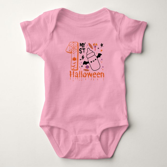 Body Mon premier Halloween mignon drôle (Devant)