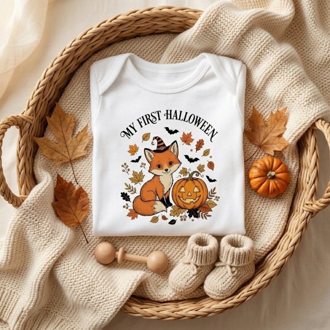 Body Mon premier Halloween orange (Créateur téléchargé)