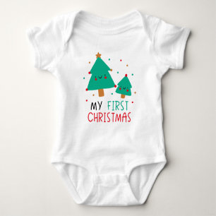 Body Mon premier Noël - de beaux arbres de Noël