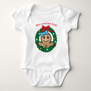 Body 🎅 Mon premier Noël pour la mignonne jeune fill