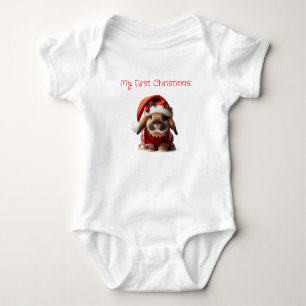 Body Mon premier Noël Santa Bunny