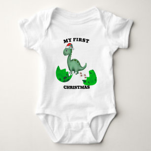 Body Mon premier Noël T-Rex Dinosaur enfant Noël